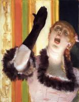 Degas, Edgar - Singer with a Glove